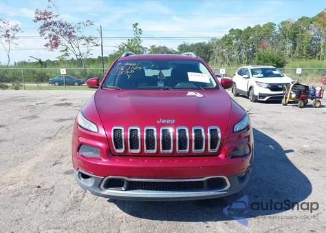 2016 Jeep Cherokee Limited from USA, damaged, VIN 1C4PJMDB9GW309083